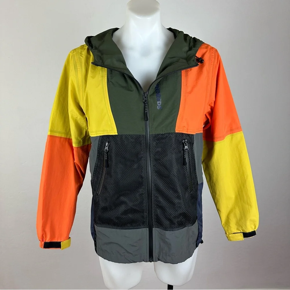 NWT The Hundreds Colorblock Hooded Jacket